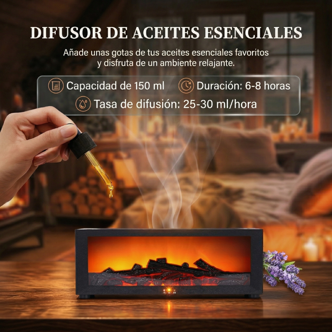 Difusor LED de Chimenea