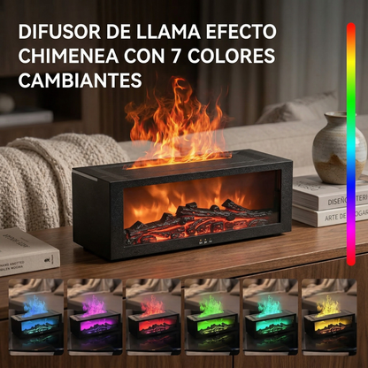 Difusor LED de Chimenea